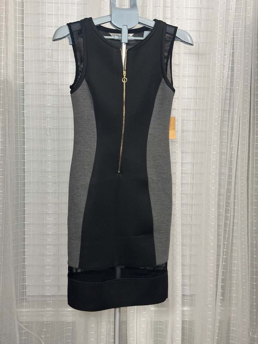 Rachel Roy Gray/Black Dress Size M